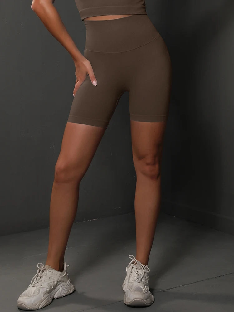Short de Sport Femme Taille Haute – Galbe, Confort et Style au Quotidien