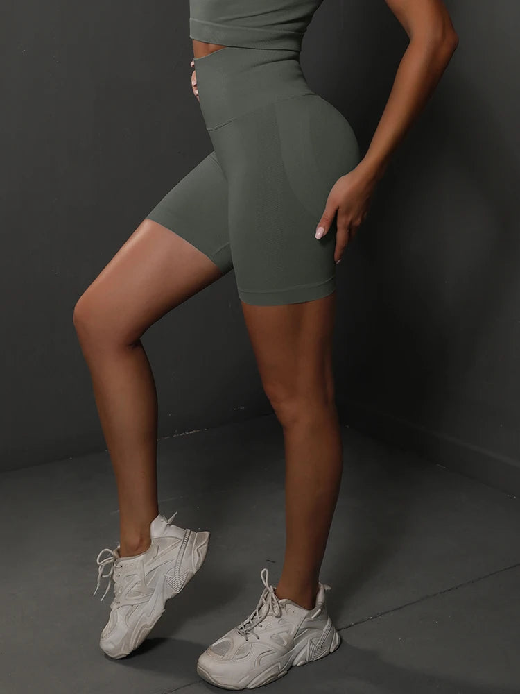 Short de Sport Femme Taille Haute – Galbe, Confort et Style au Quotidien